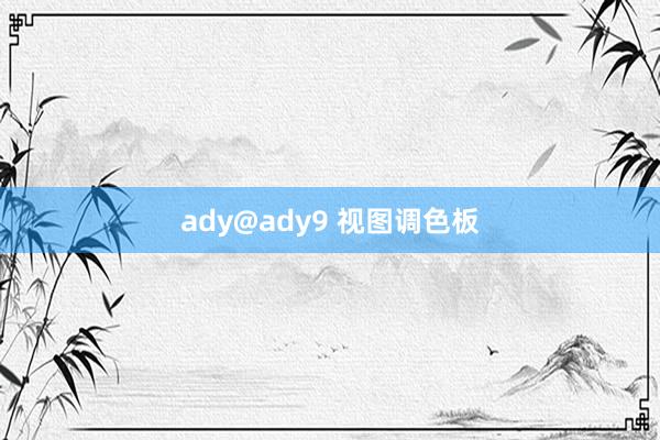 ady@ady9 视图调色板